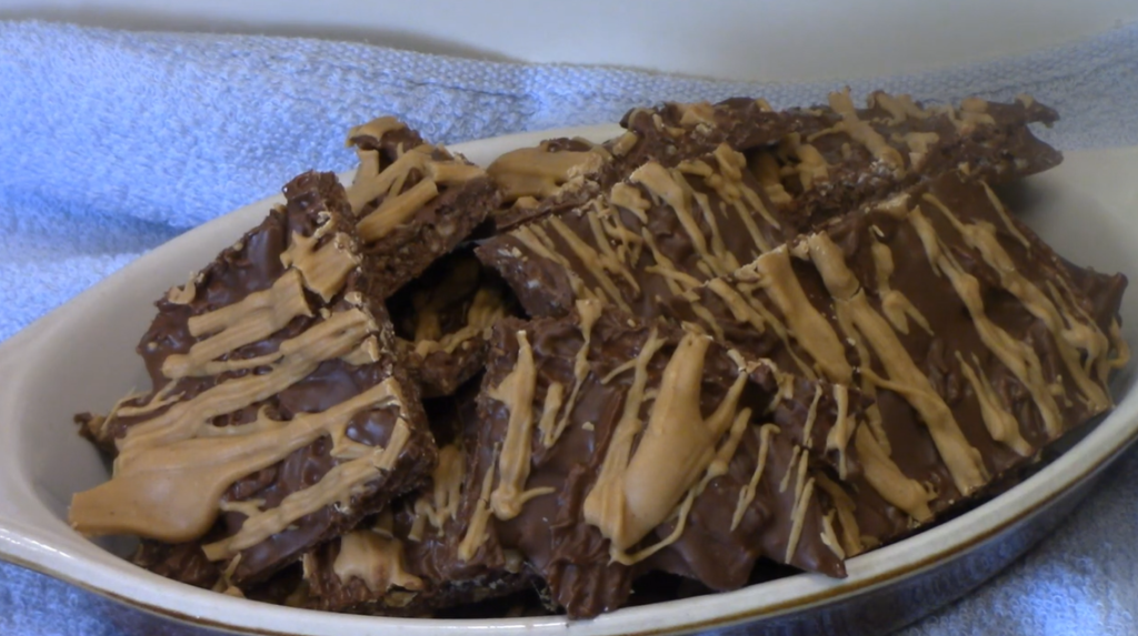 chocolate potato chip bark recipe