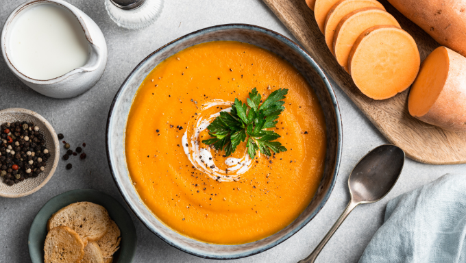 Crockpot Potato's Soup with Frozen Diced Potatoes