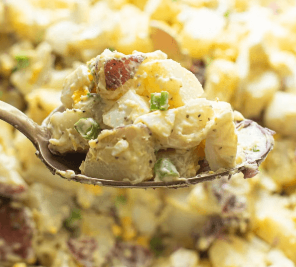 Red Hot & Blue Potato Salad