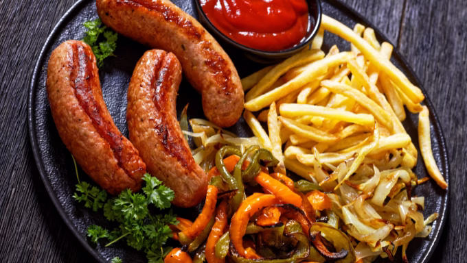sausage peppers and onions potatoes recipe