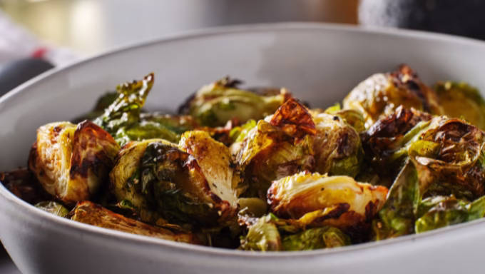 roasted brussel sprouts and sweet potato recipe