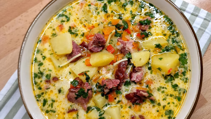 recipe for potato soup using instant potatoes
