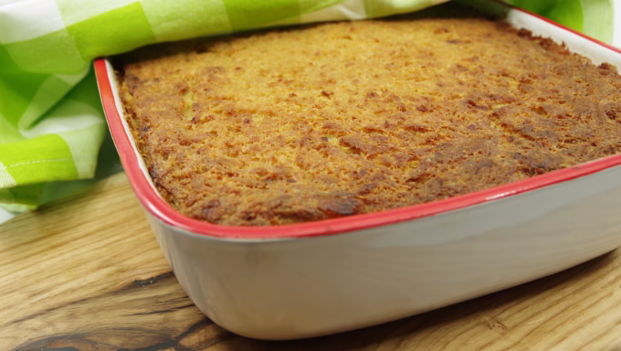 recipe for grated sweet potato pudding