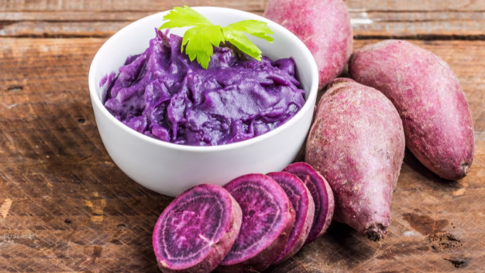 purple sweet potato mash recipe