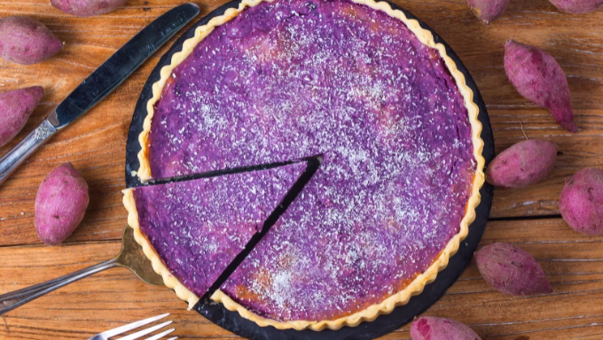 purple sweet potato dessert recipes