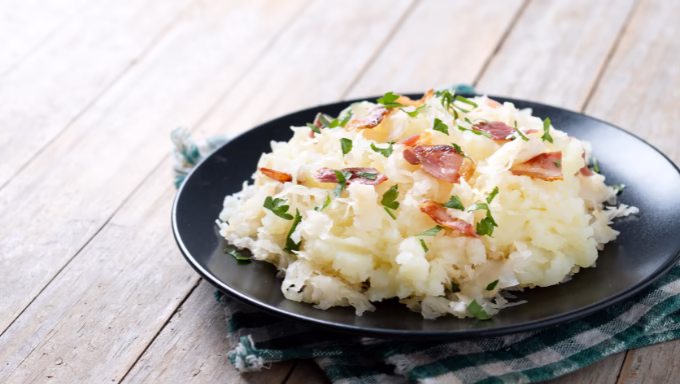 potato sauerkraut recipe