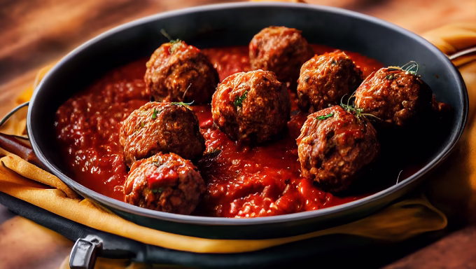 meatball and potato recipe