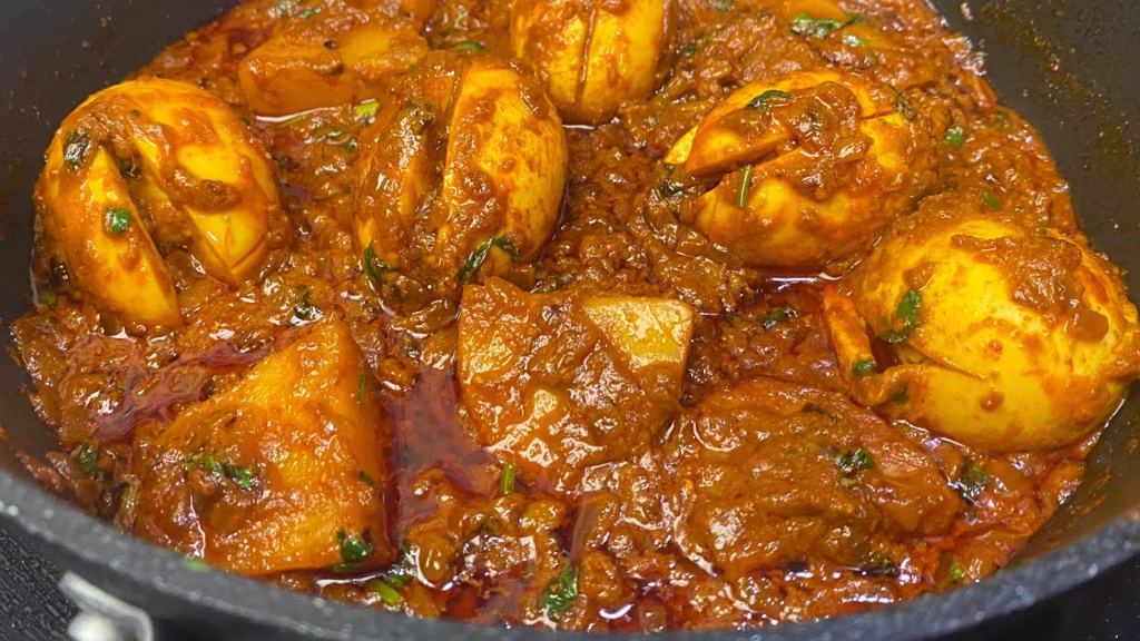 Potato and Egg Curry Recipe